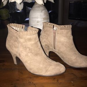 Suede Booties for Fall!